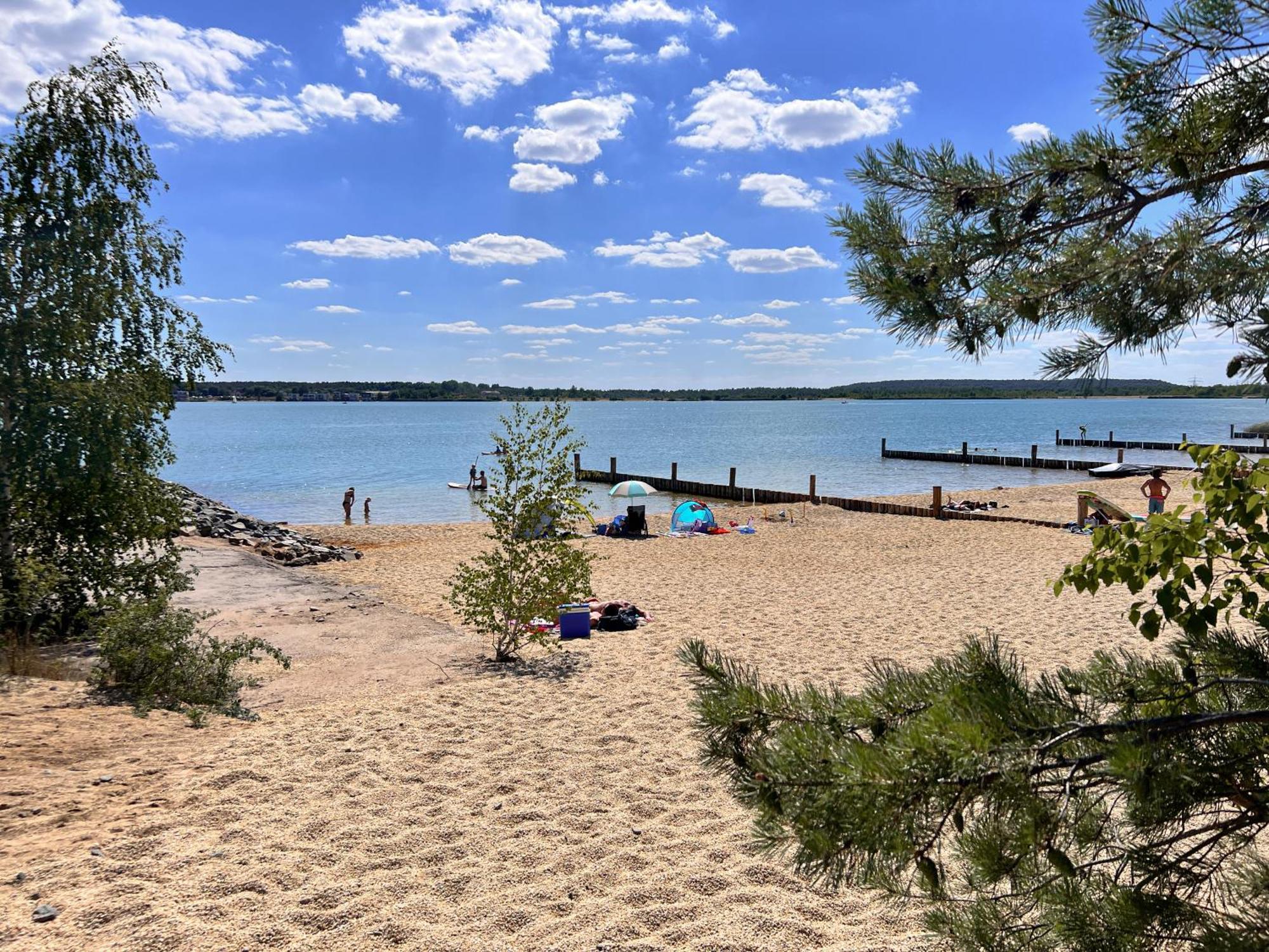 Haus Im Schilf 2 - Ferienwohnungen Am Hainer See Bei Leipzig Neukieritzsch Dış mekan fotoğraf