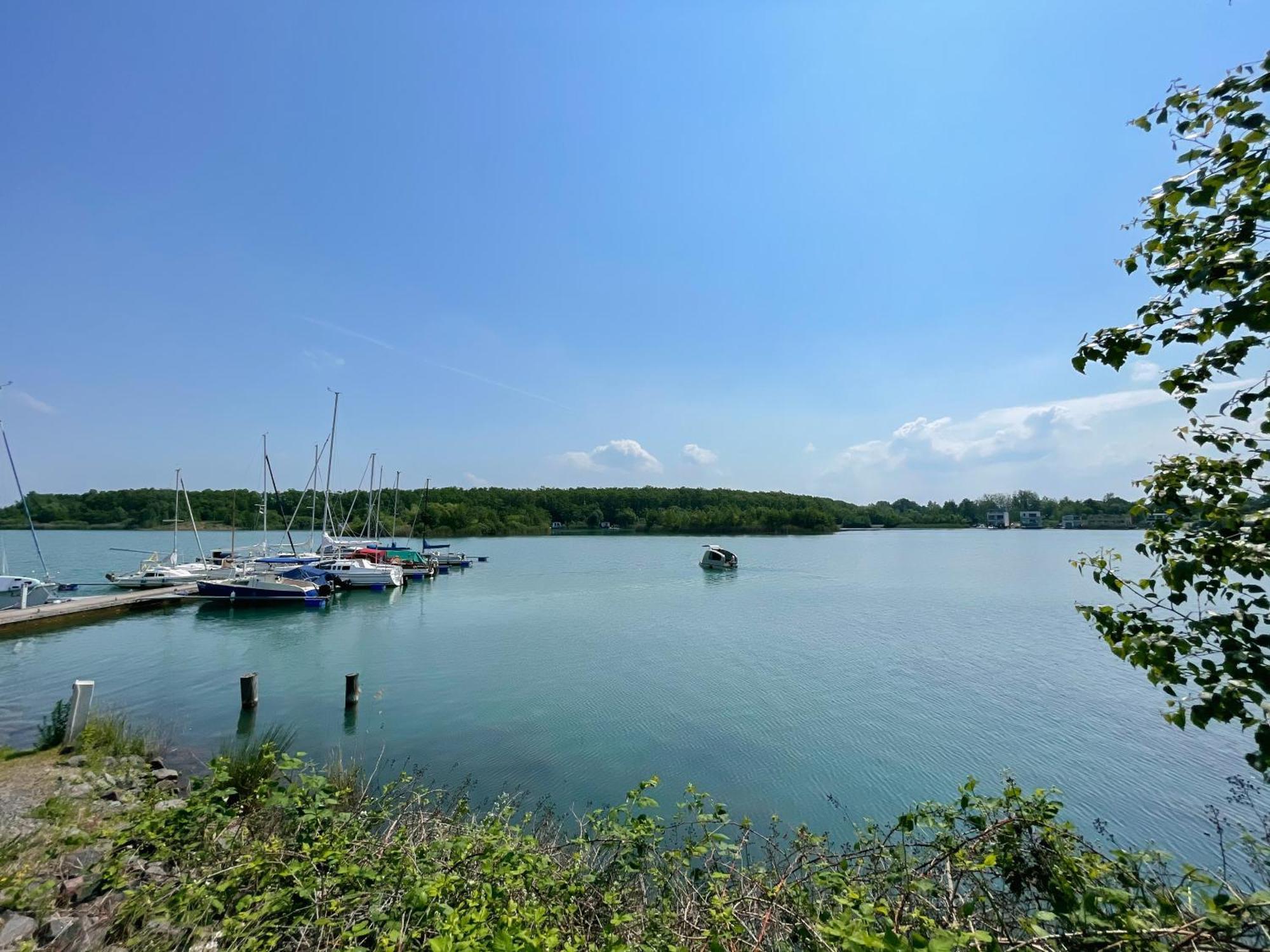 Haus Im Schilf 2 - Ferienwohnungen Am Hainer See Bei Leipzig Neukieritzsch Dış mekan fotoğraf